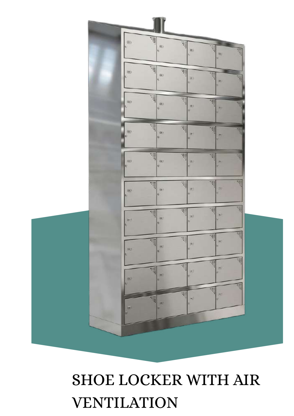 Shoe Locker With Air Ventilation